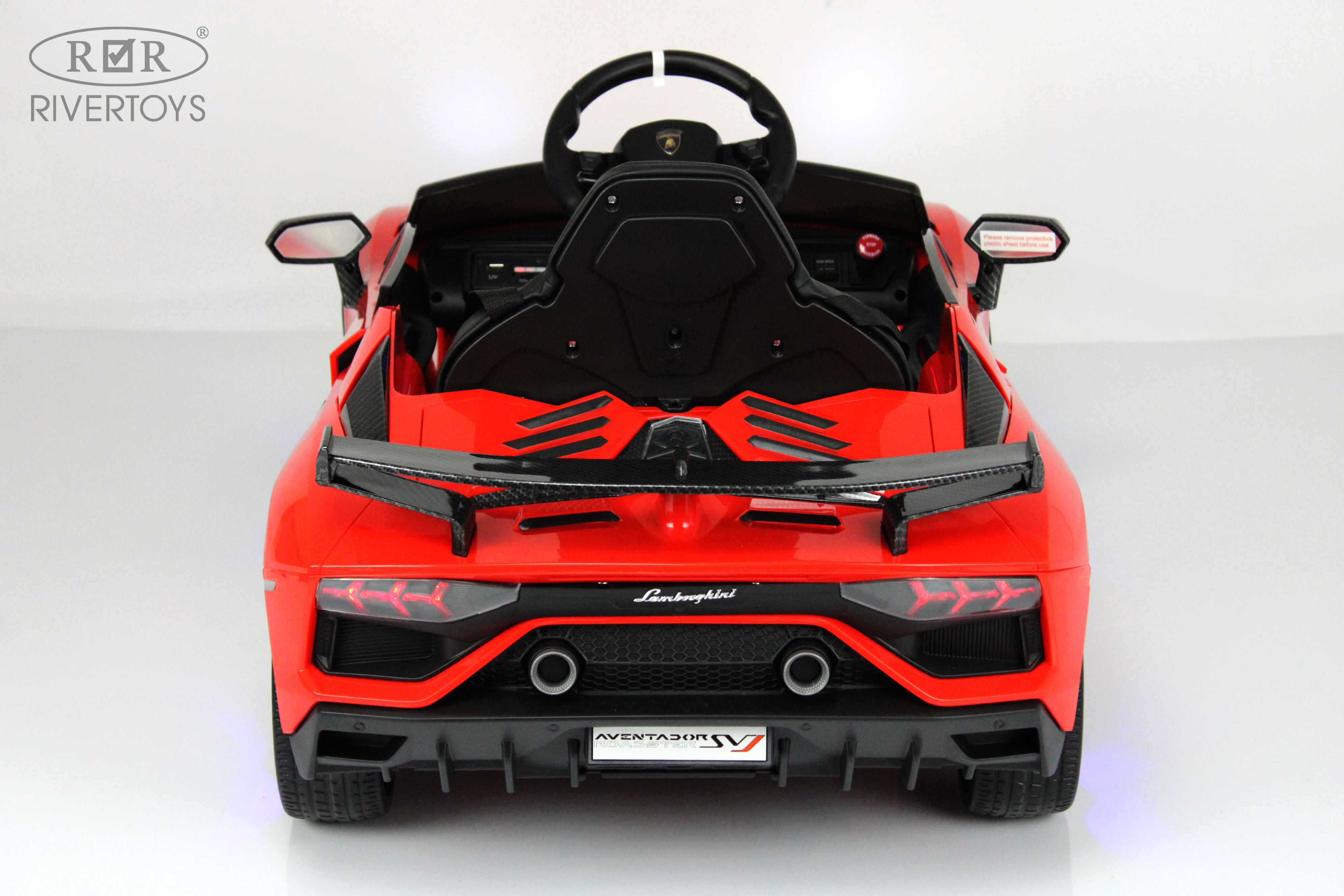 Купить Детский электромобиль RIVERTOYS Lamborghini Aventador SVJ A333MP