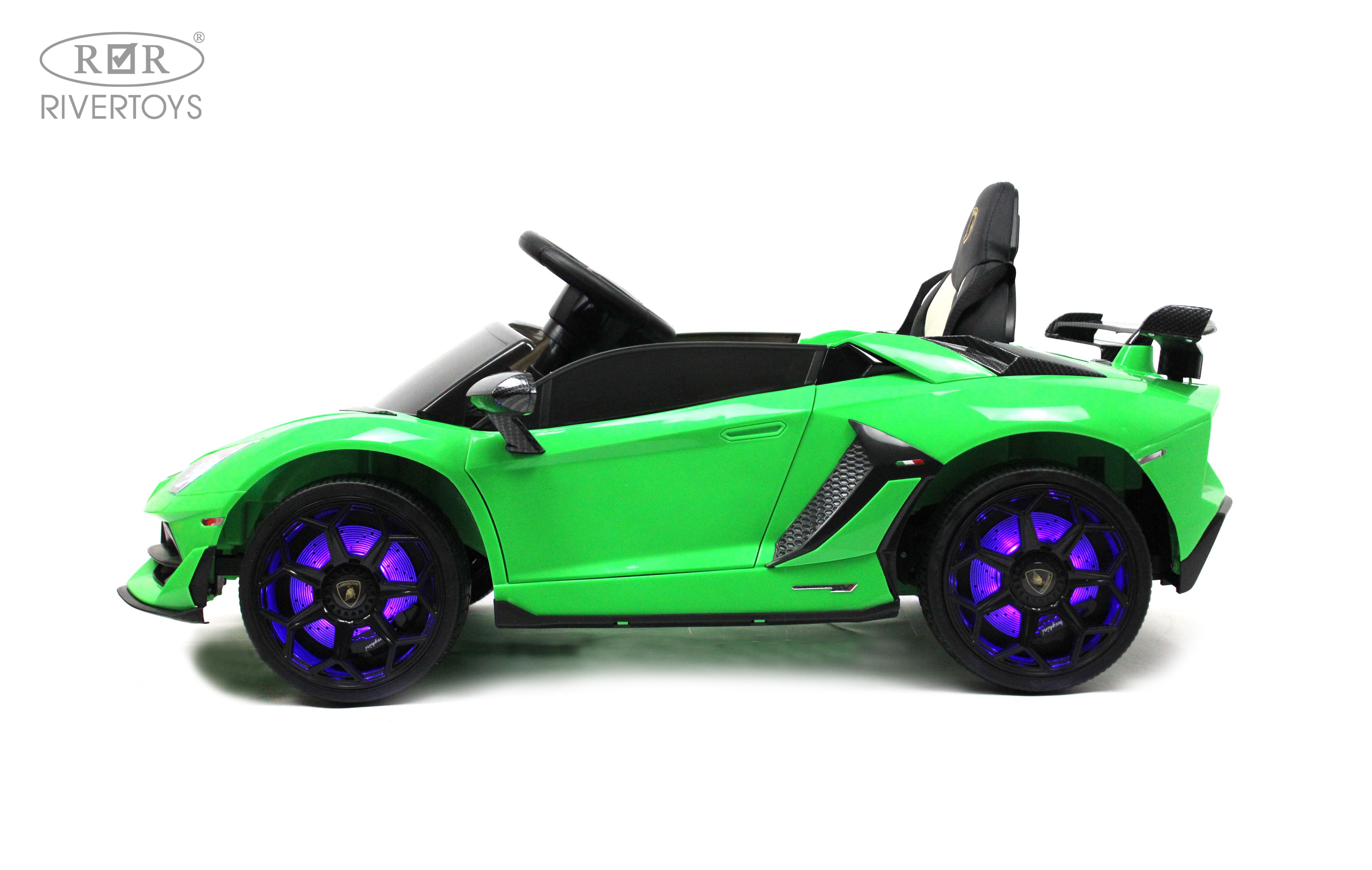 Купить Детский электромобиль RIVERTOYS Lamborghini Aventador SVJ A333MP