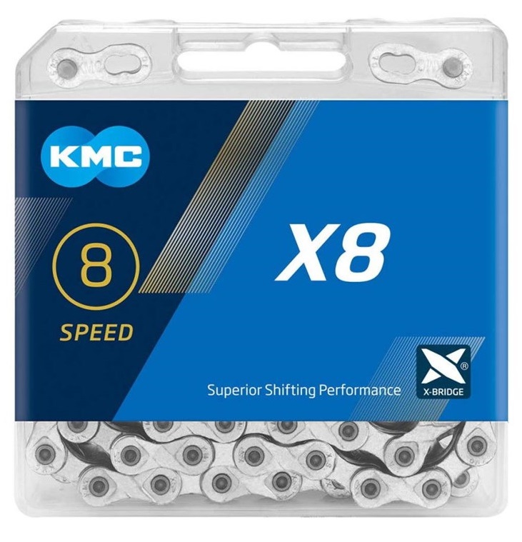 Купить Цепь KMC X8 8 ск., 116 зв.