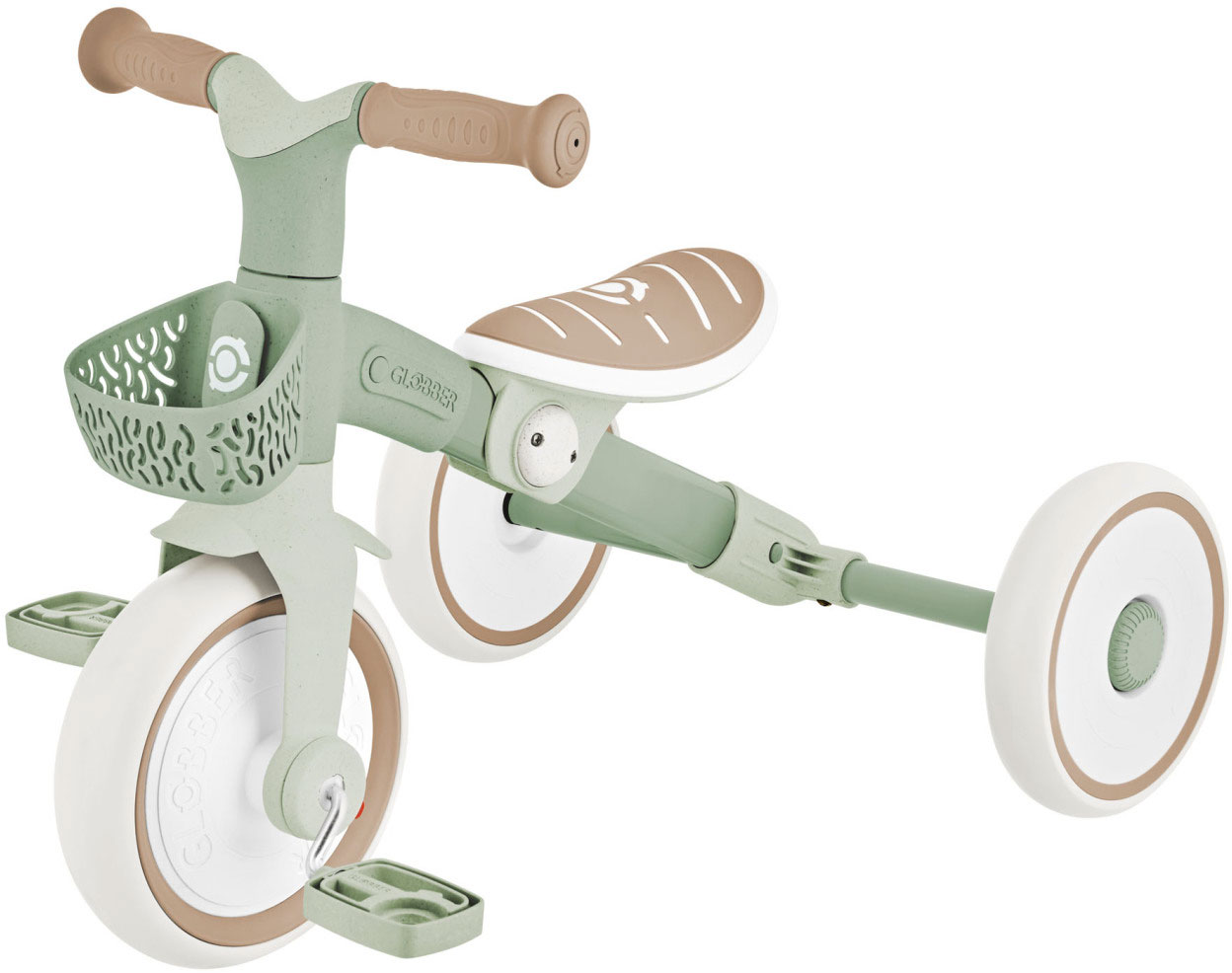Купить Беговел GLOBBER Learning Trike 2 in 1 Plus Ecologic