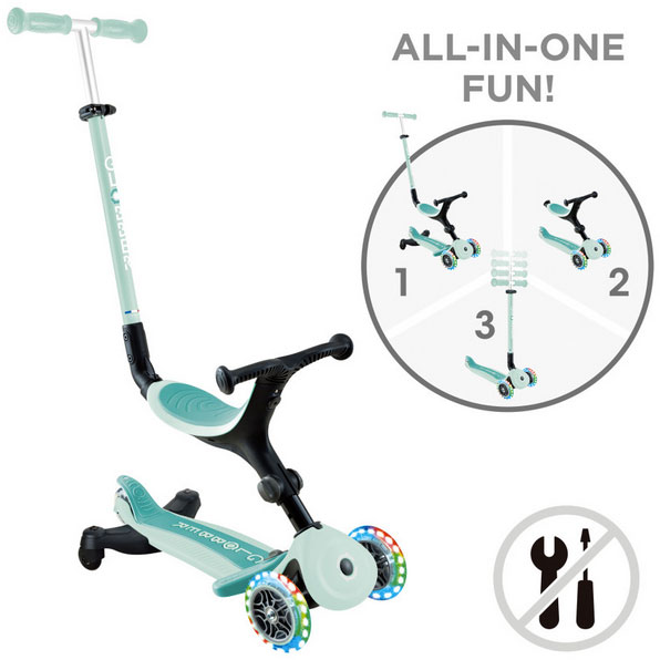 Купить Самокат GLOBBER Go Up Active Lights 360°