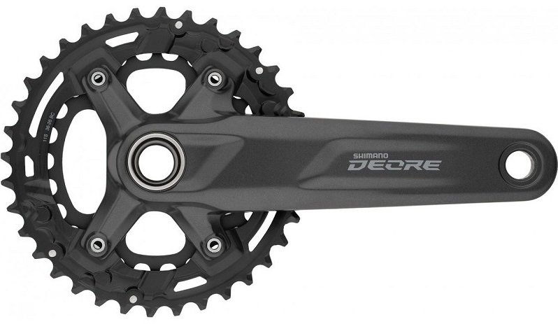 Купить Система SHIMANO DEORE M5100-2, 170 мм, 36/26Т, HOLLOWTECH II, для 11 ск.