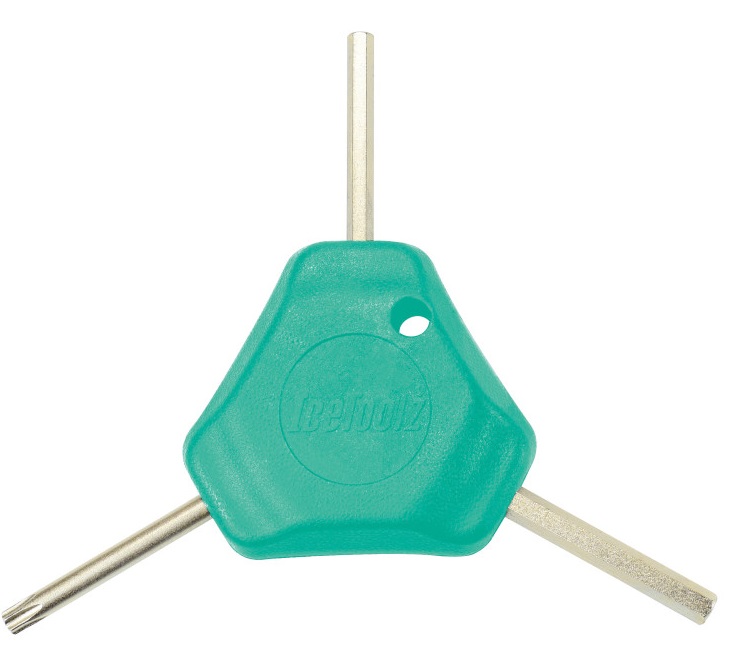 Купить Ключ Y-образный ICETOOLZ 70C1, шестигранники 4, 5 и TORX T25 