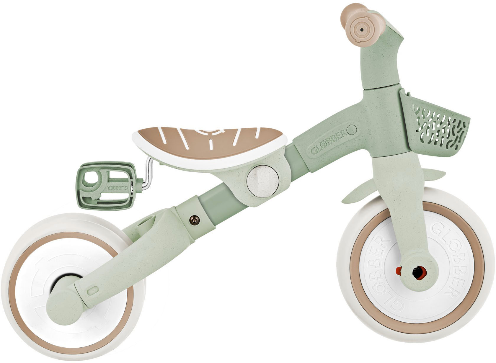 Купить Беговел GLOBBER Learning Trike 3 in 1 Plus Ecologic