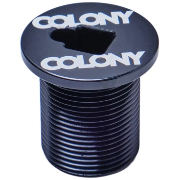 Купить Болт для BMX вилки COLONY M24 Fork Top Bolt, черный