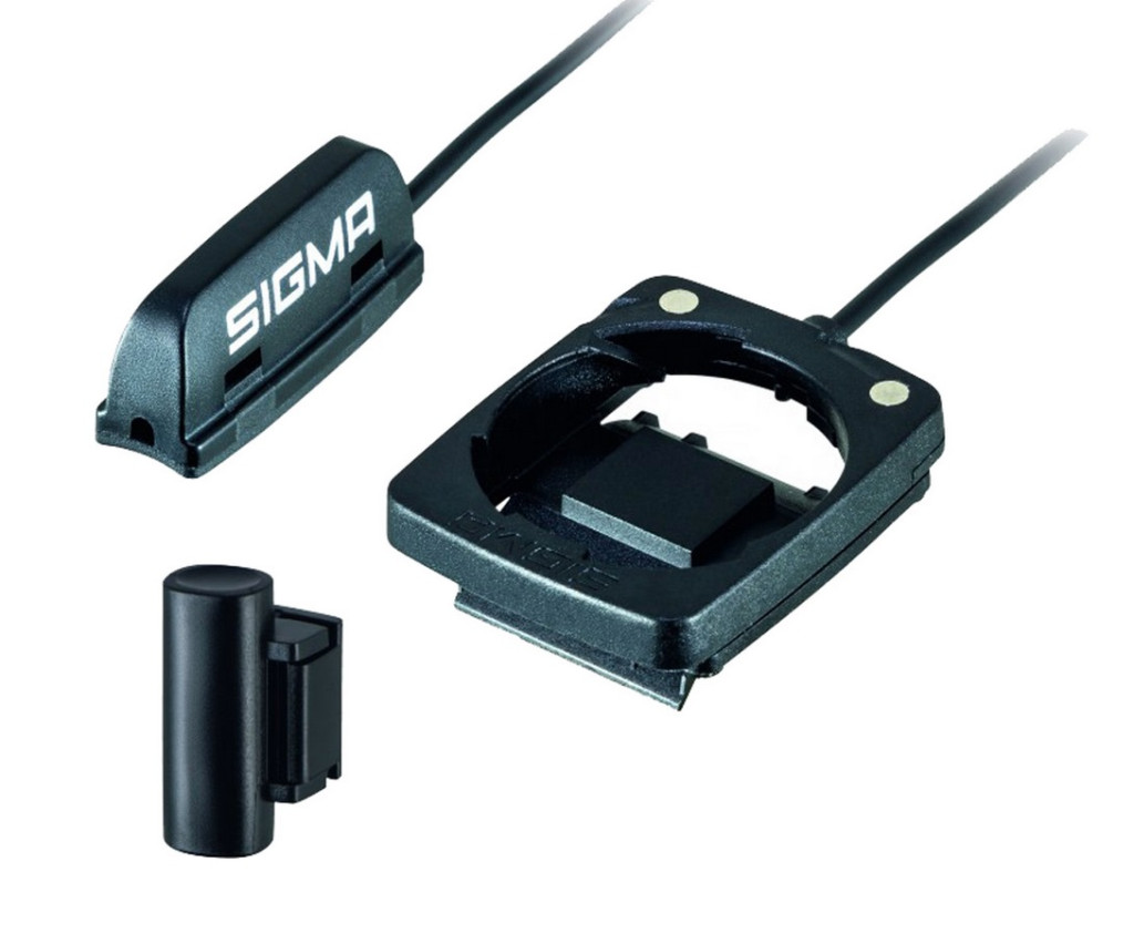 Купить Столик с датчиком скорости и магнитом для проводных велокомпьтеров SIGMA, провод 90 см