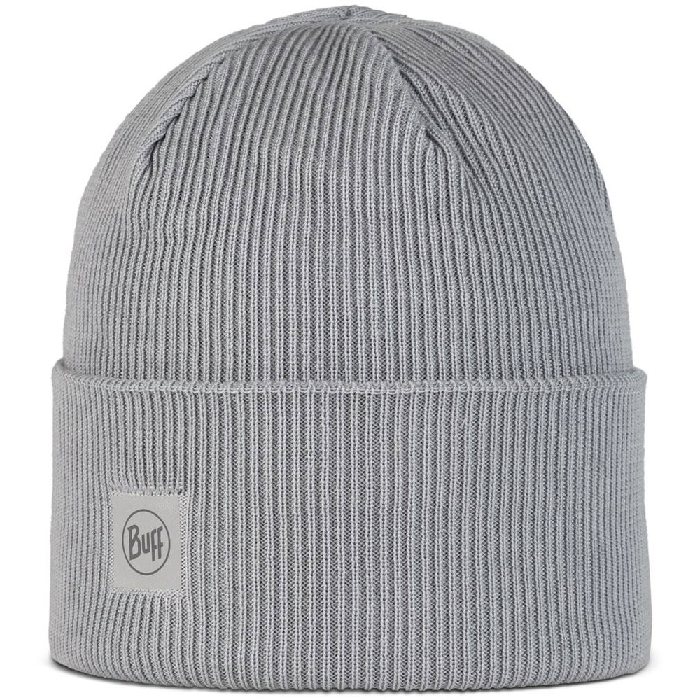 Купить Шапка BUFF Crossknit Hat Solid Light Grey
