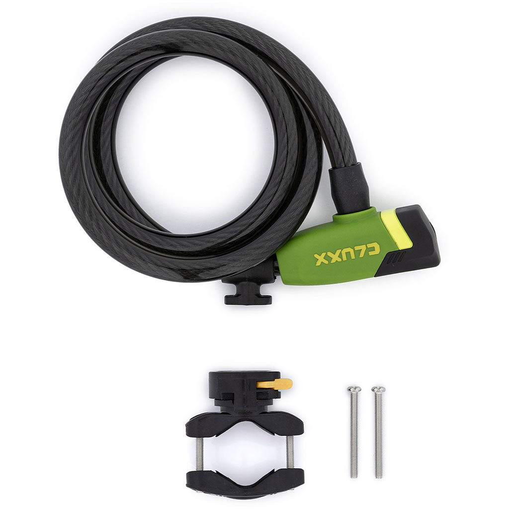 Купить Велозамок CLUXX Gardia 1250K Green/Black